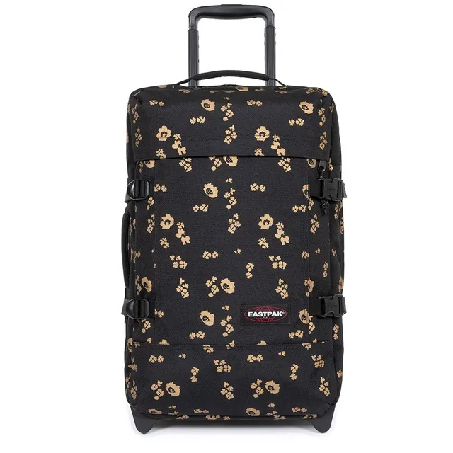 eastpak-tranverz-s-koffer-42-liter-flower-shine-black image 1
