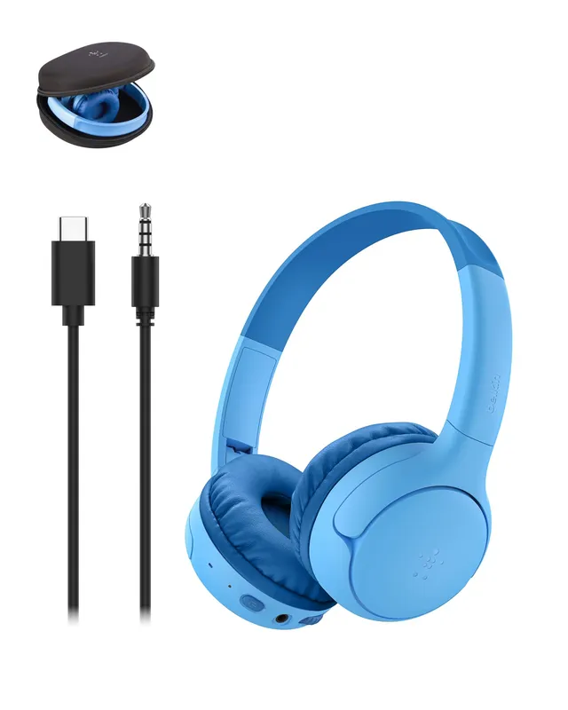belkin-soundform-mini-2-bluetooth-kopfh-rer-f-r-kinder-blau-mit-85-db-lautst-rke image 1