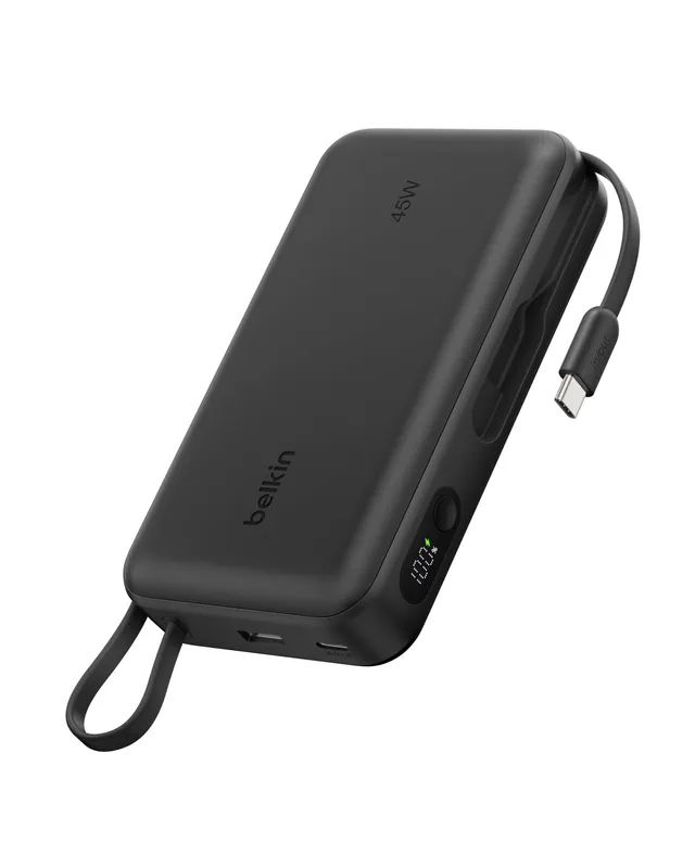 belkin-ultracharge-20000-mah-powerbank-mit-integriertem-usb-c-kabel-schwarz image 1