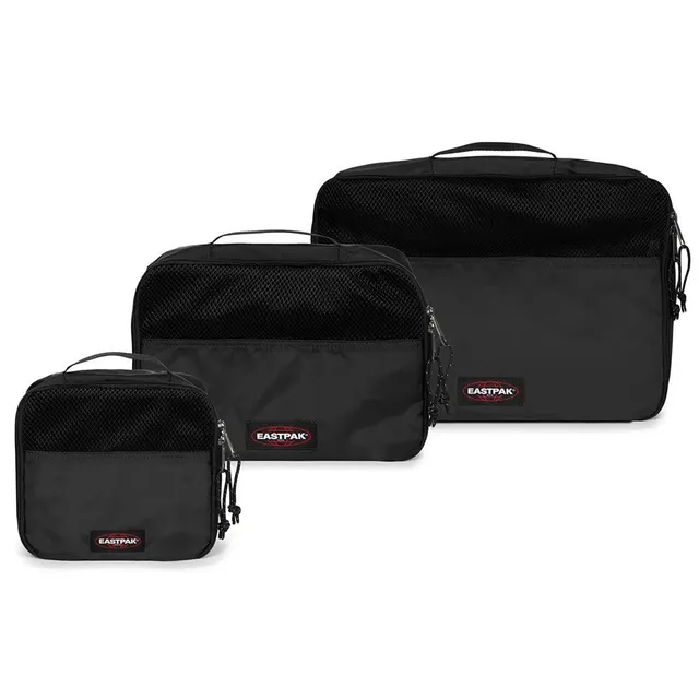 eastpak-hollis-packing-cubes-3er-set-30-5-cm-12-5-l-schwarz-reise-organizer-aus- image 1