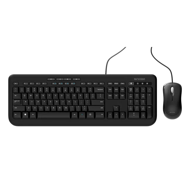 incase-wired-desktop-600-designed-by-microsoft-tastatur-maus-set image 1