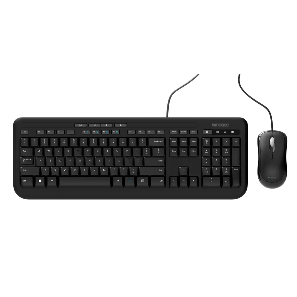 incase-wired-desktop-600-designed-by-microsoft-tastatur-maus-set image 1