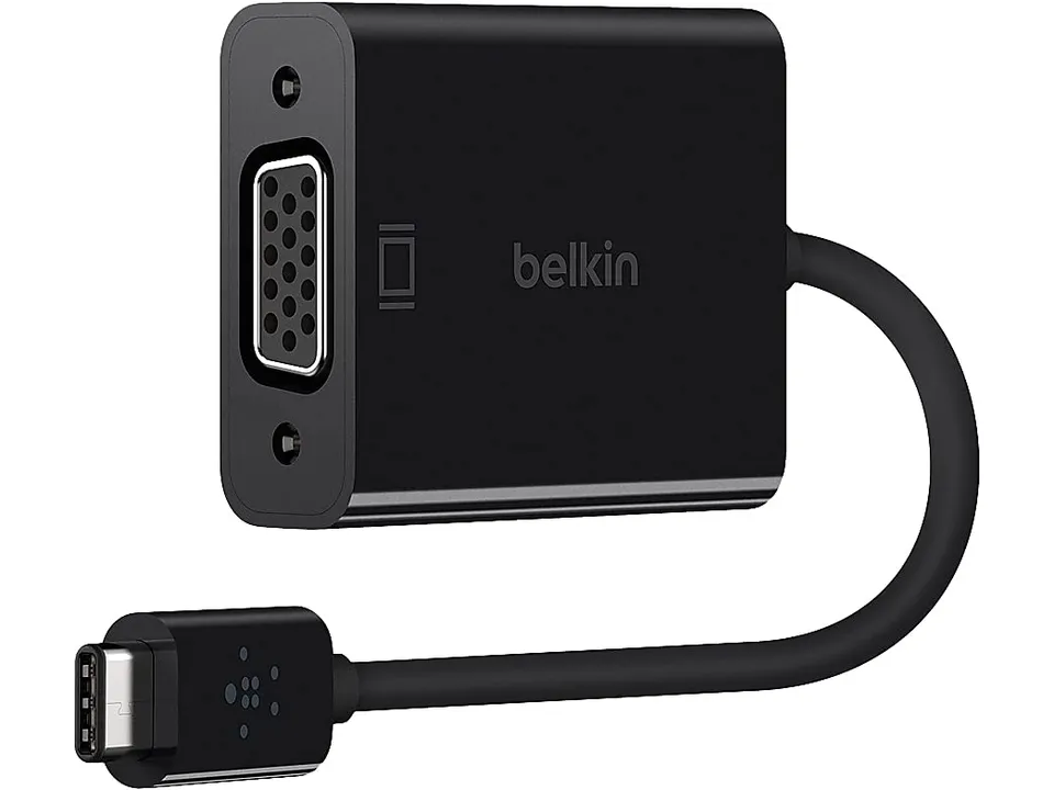 belkin-usb-c-auf-vga-adapter-mit-14-cm-kabel-f-r-macbook-chromebook-schwarz image 1
