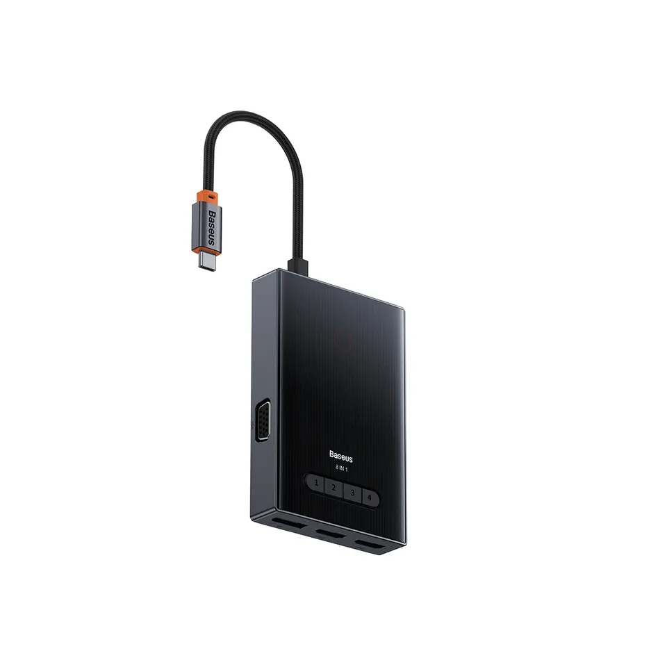baseus-pioneerjoy-8-in-1-usb-c-hub-mit-4k-60hz image 1