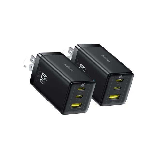 baseus-gan5-pro-2er-pack-fast-charger-2c-u-65w image 1