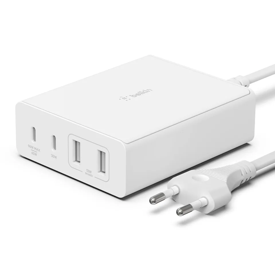 belkin-108w-gan-usb-c-ladestation-mit-4-ports-2x-usb-c-2x-usb-a-wei image 1