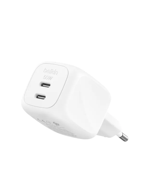 belkin-2-port-gan-usb-c-ladeger-t-50-w-2x-usb-c-schnellladen-f-r-macbook-iphone- image 1