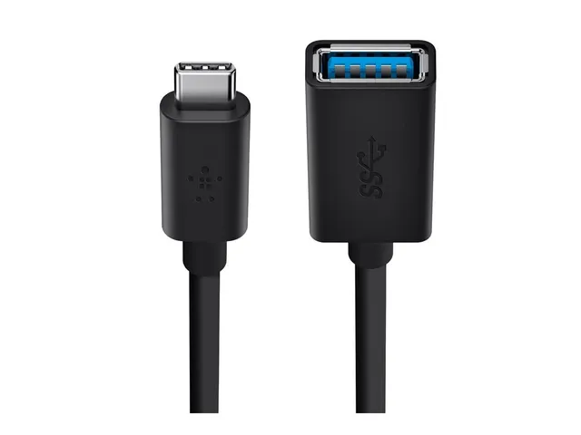belkin-usb-c-auf-usb-a-adapter-1-5-a-5-gbit-s-schwarz image 1
