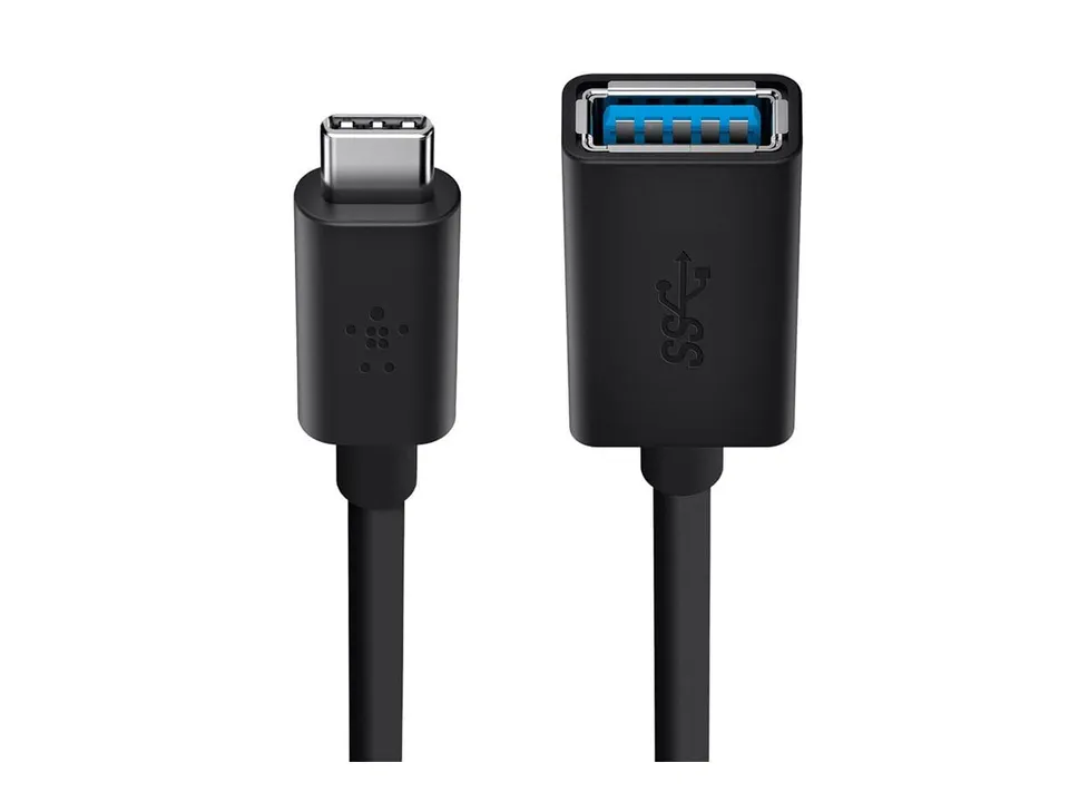 belkin-usb-c-auf-usb-a-adapter-1-5-a-5-gbit-s-schwarz image 1
