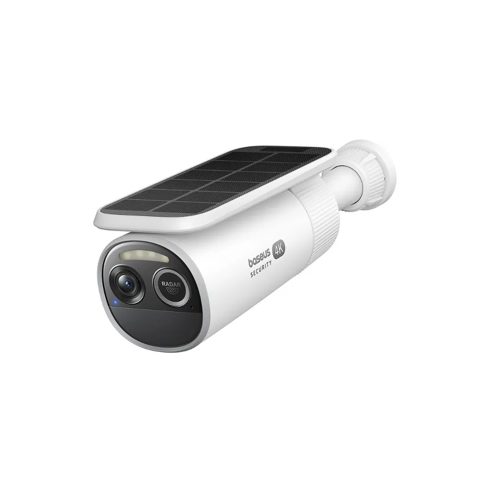 baseus-security-s2-outdoor-kamera-4k-mit-solarmodul-und-radar-pir image 1