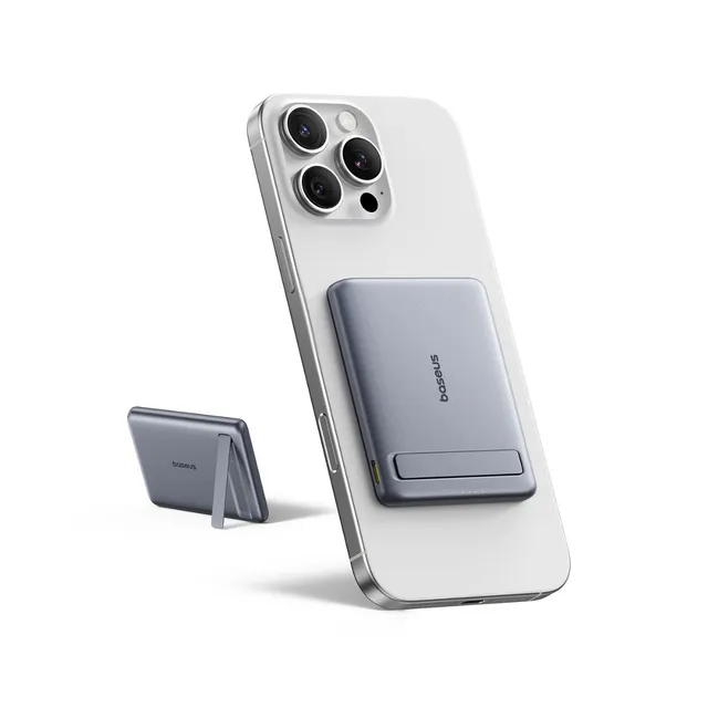 baseus-picogo-am31-mini-magnetische-powerbank-mit-st-nder-5000mah-20w image 1
