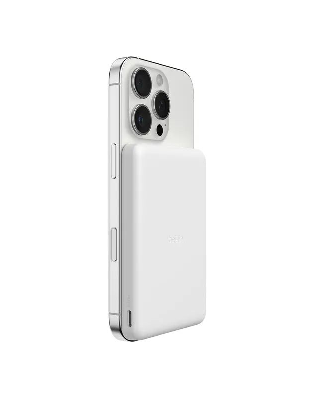 belkin-boostcharge-5000mah-magnetische-power-bank-mit-usb-c-weiss-5k-powerbank-m image 1