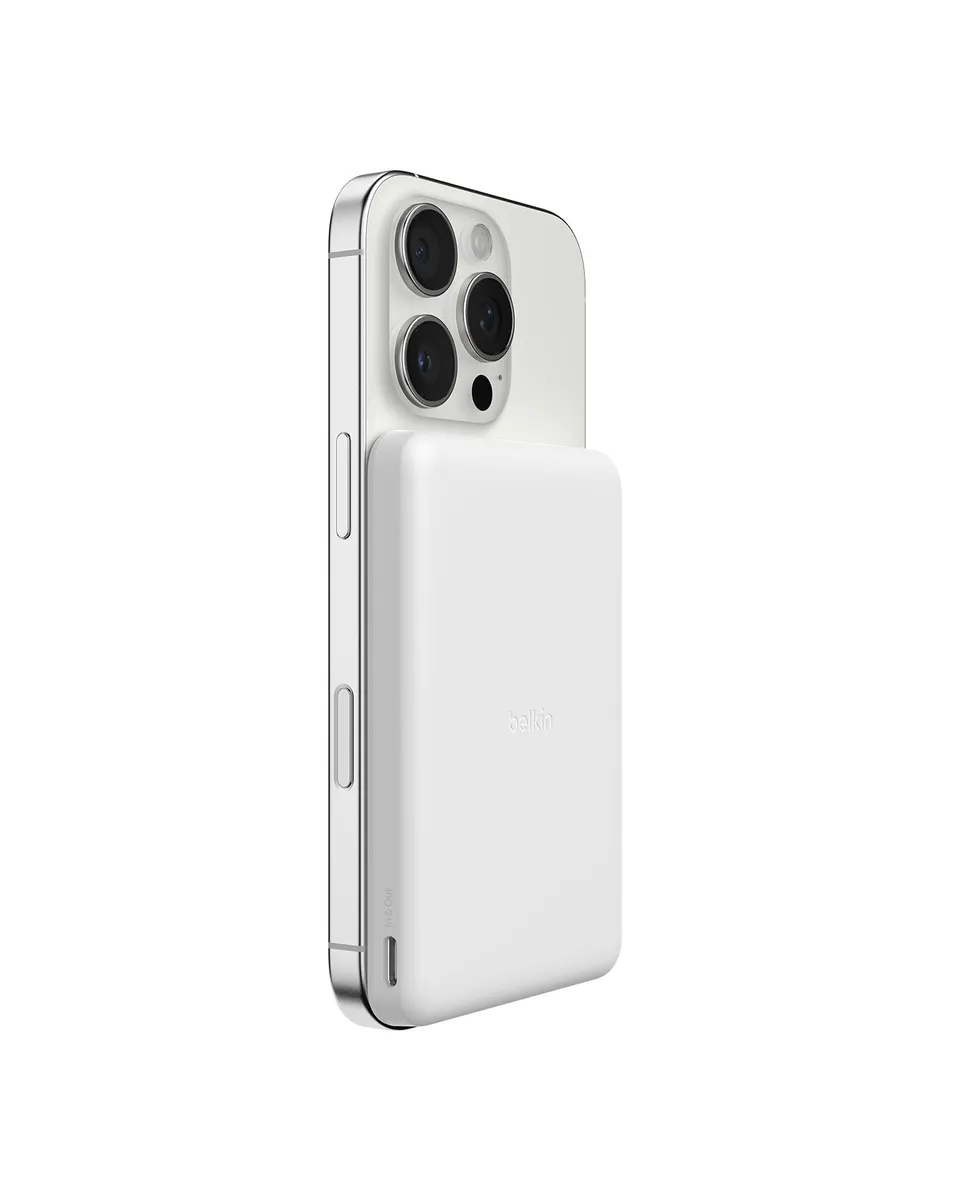belkin-boostcharge-5000mah-magnetische-power-bank-mit-usb-c-weiss-5k-powerbank-m image 1