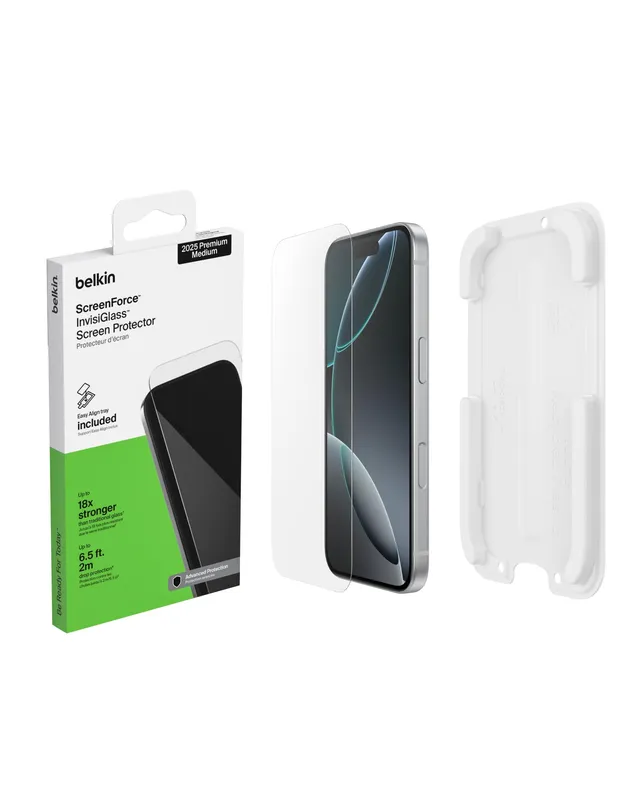 belkin-screenforce-invisiglass-schutzfolie-f-r-iphone-17-pro-displayschutz-kratz image 1
