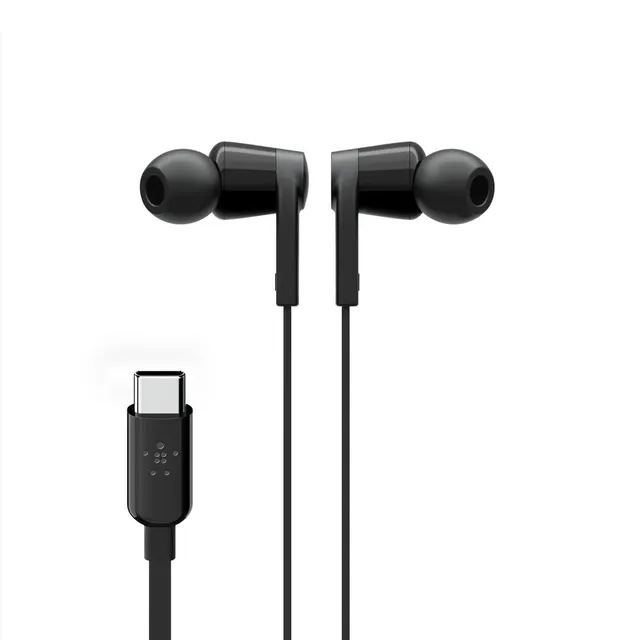 belkin-soundform-kabelgebundene-in-ear-kopfh-rer-mit-usb-c-mikrofon-ipx5-schwarz image 1