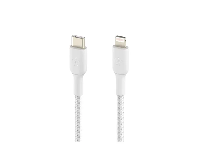 belkin-boostcharge-usb-c-auf-lightning-kabel-geflochten-mfi-zertifiziert-1-m-wei image 1