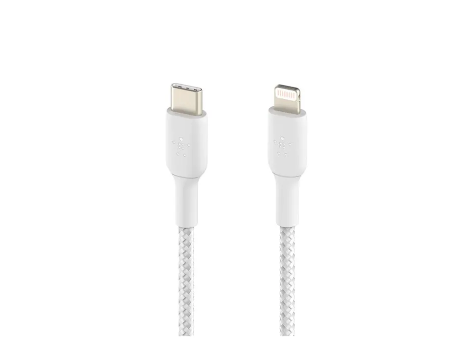 belkin-boostcharge-usb-c-auf-lightning-kabel-geflochten-mfi-zertifiziert-1-m-wei image 1
