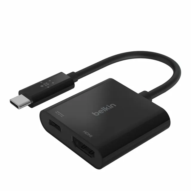 belkin-usb-c-auf-hdmi-adapter-mit-power-passthrough-4k-60hz-60-w-laden image 1