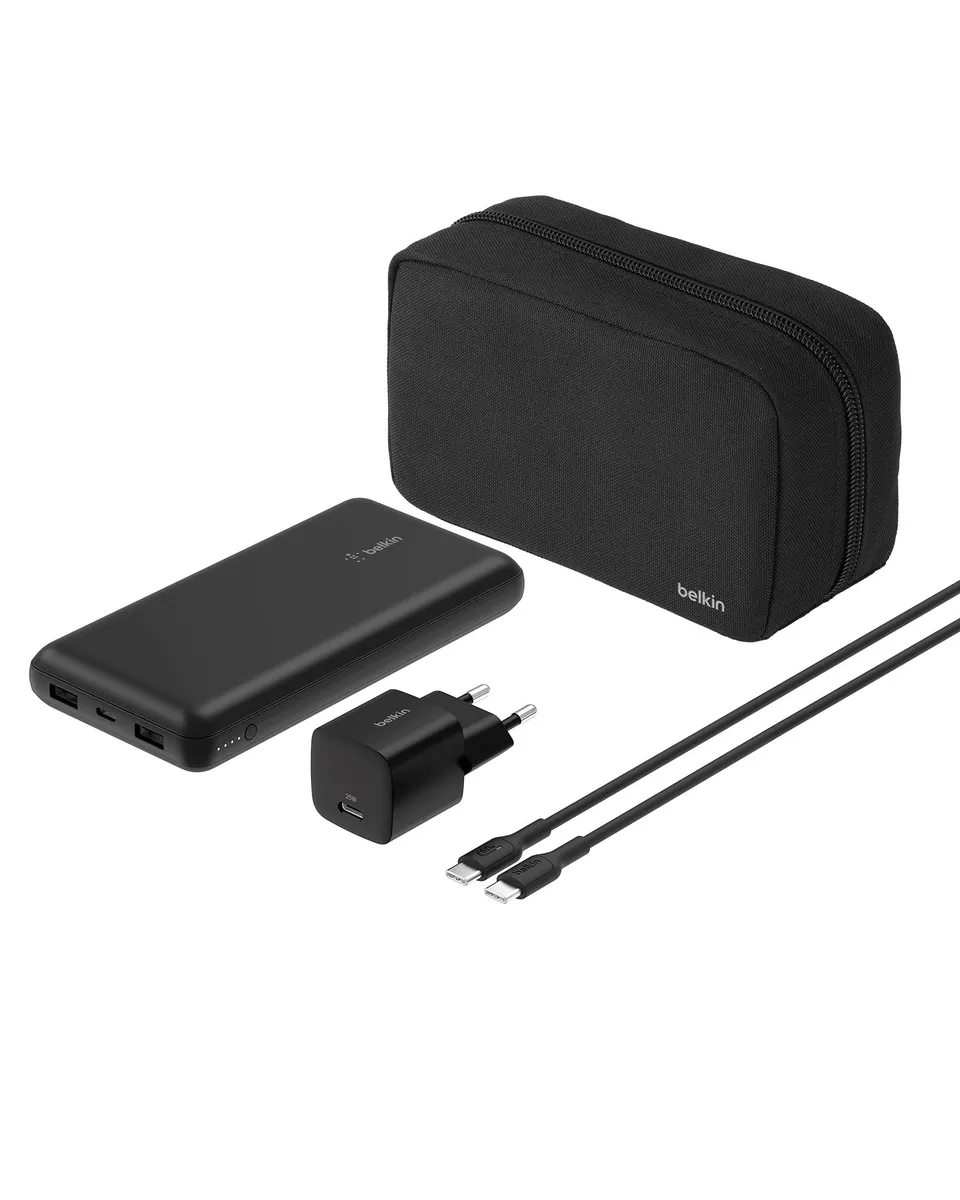 belkin-4-in-1-ladeset-mit-20000-mah-powerbank-25w-usb-c-netzteil-und-reiseetui image 1