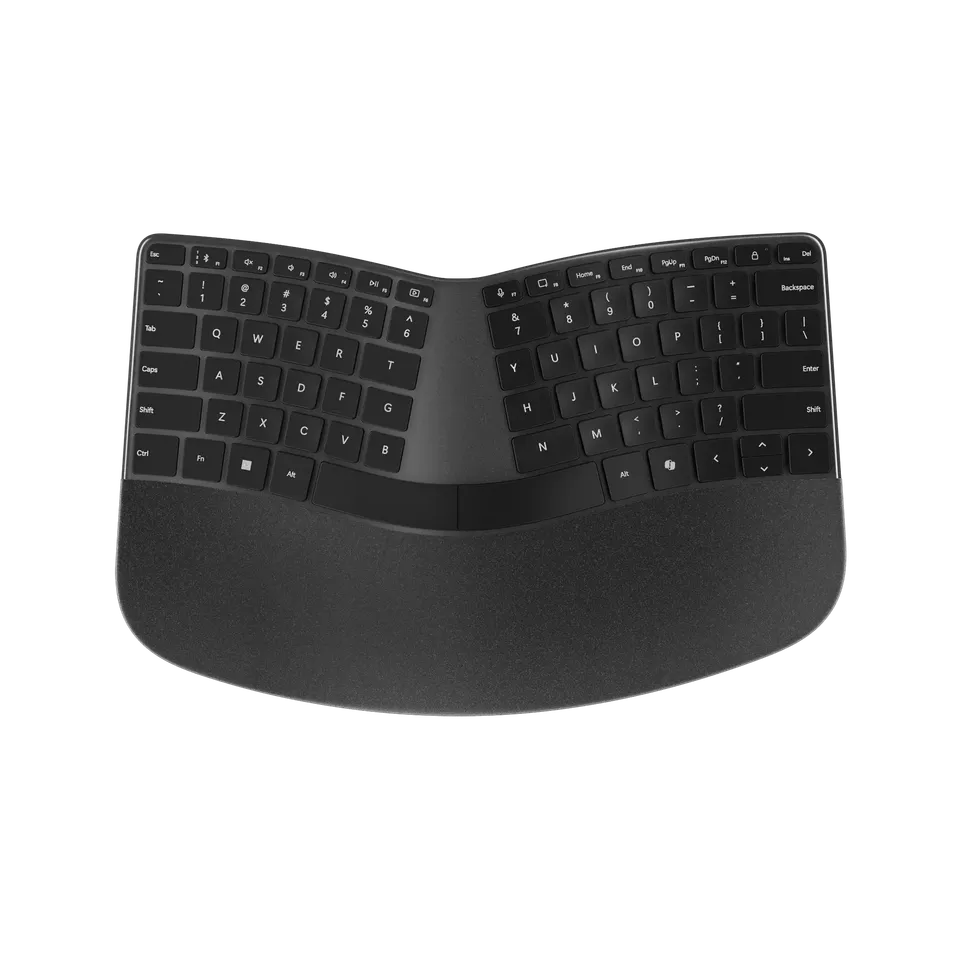 incase-designed-by-microsoft-compact-ergonomic-keyboard-qwertz image 1
