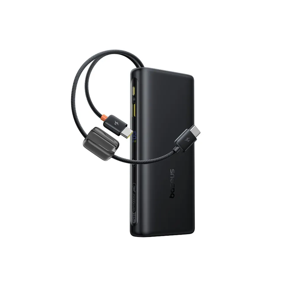 baseus-enerfill-fc41-powerbank-25000mah-145w-mit-integrierten-kabeln image 1