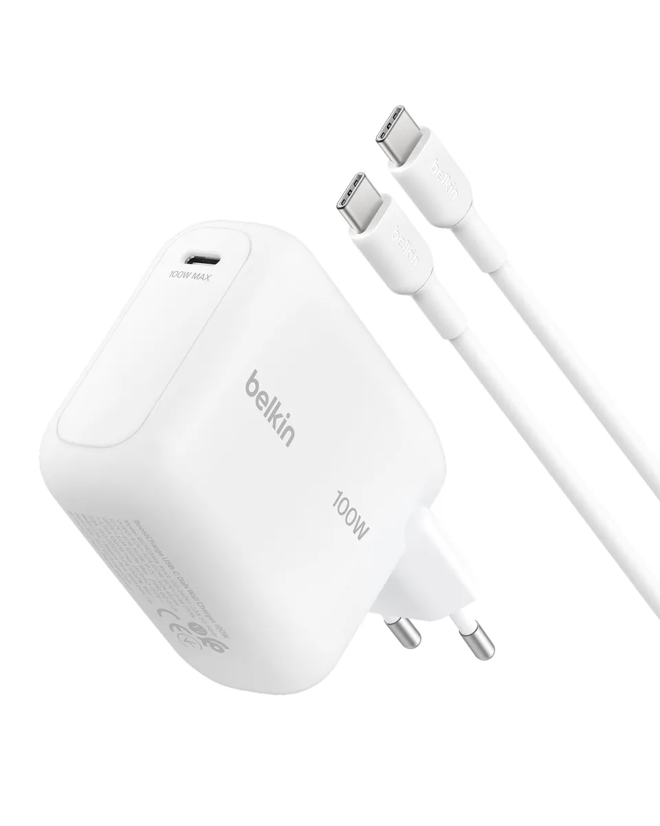 belkin-boostcharge-100w-gan-usb-c-ladeger-t-mit-1-5-m-kabel-schnelllade-netzteil image 1