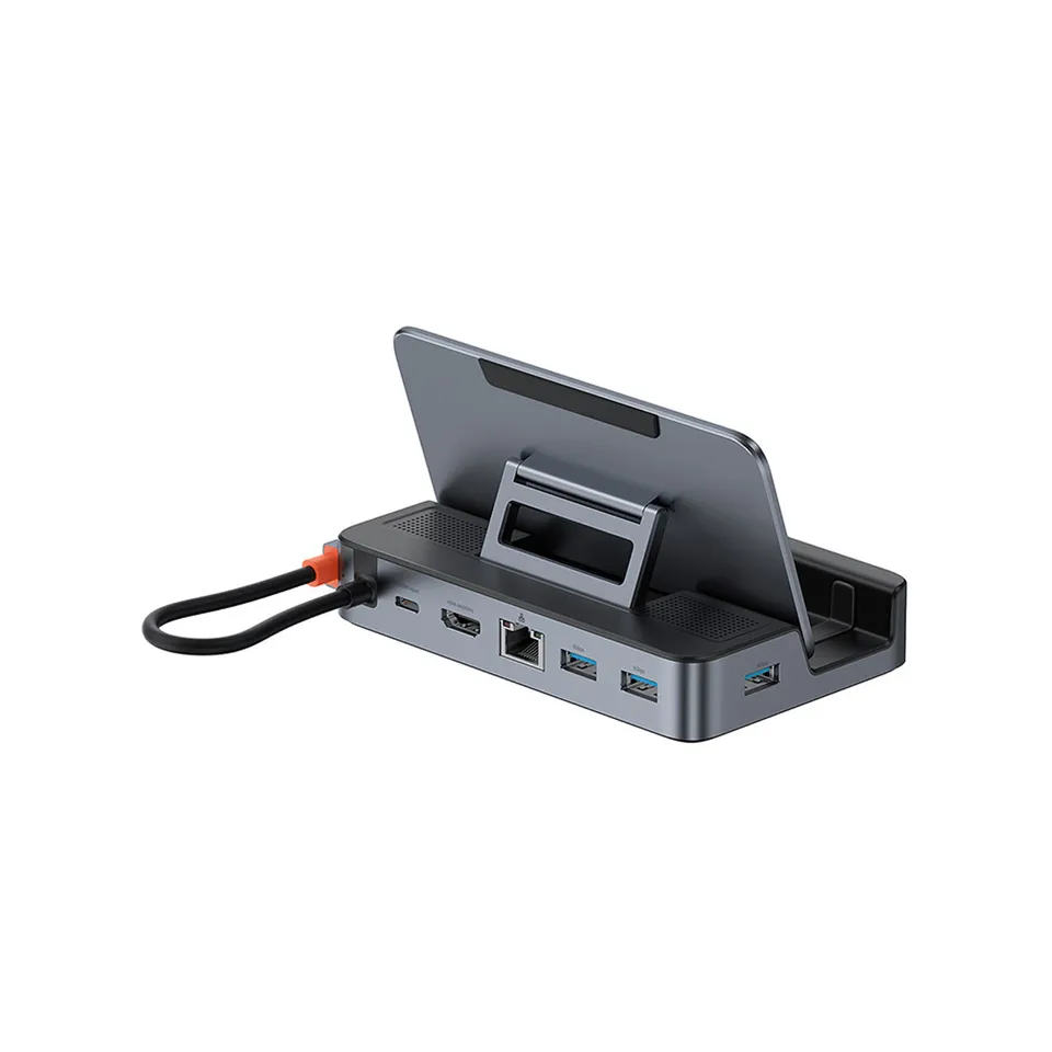 baseus-gamerx-6-in-1-usb-c-docking-station-f-r-steam-deck-mit-4k-60hz-100w-pd image 1
