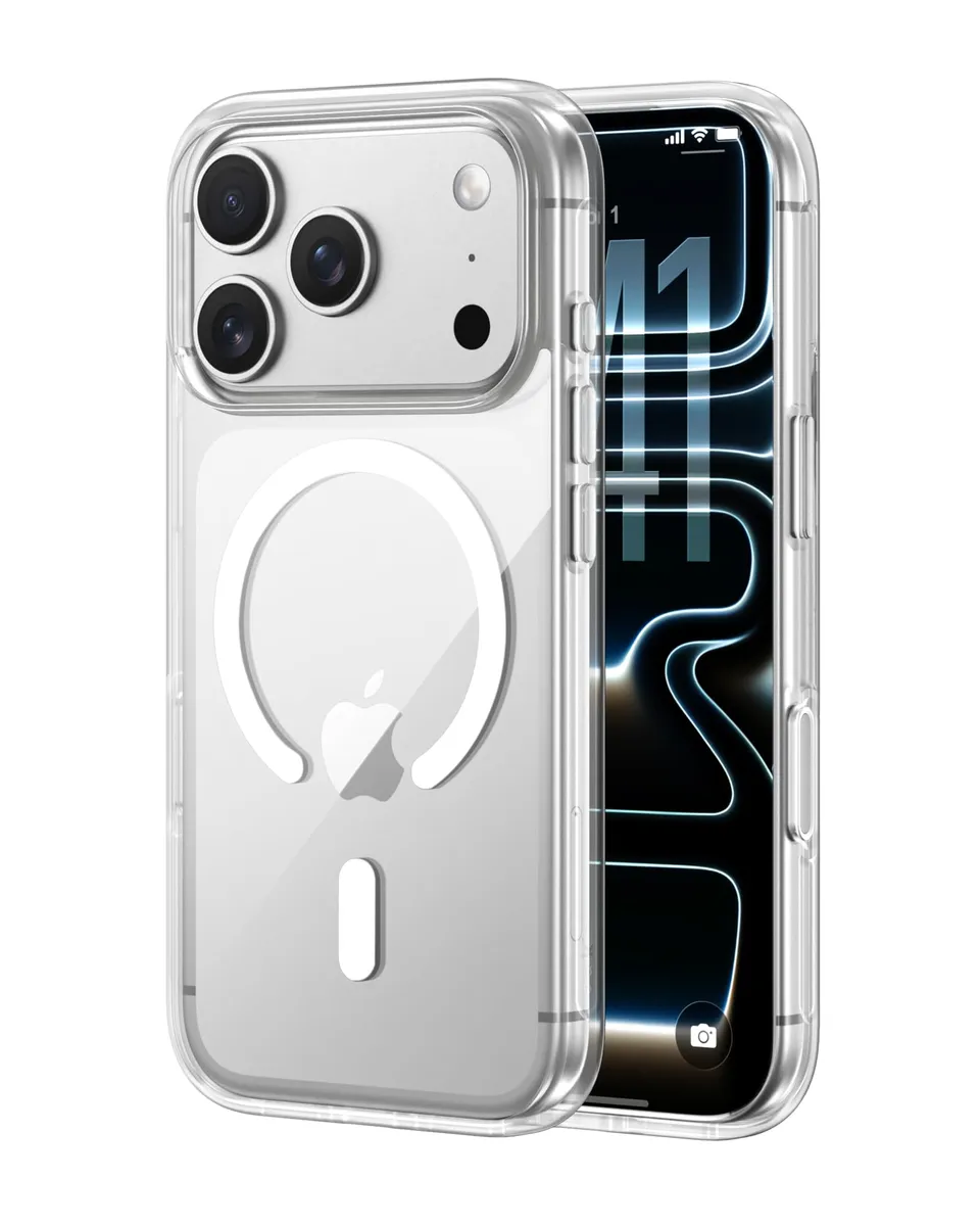 belkin-sheerforce-clear-handyh-lle-f-r-iphone-17-pro-magsafe-transparent image 1