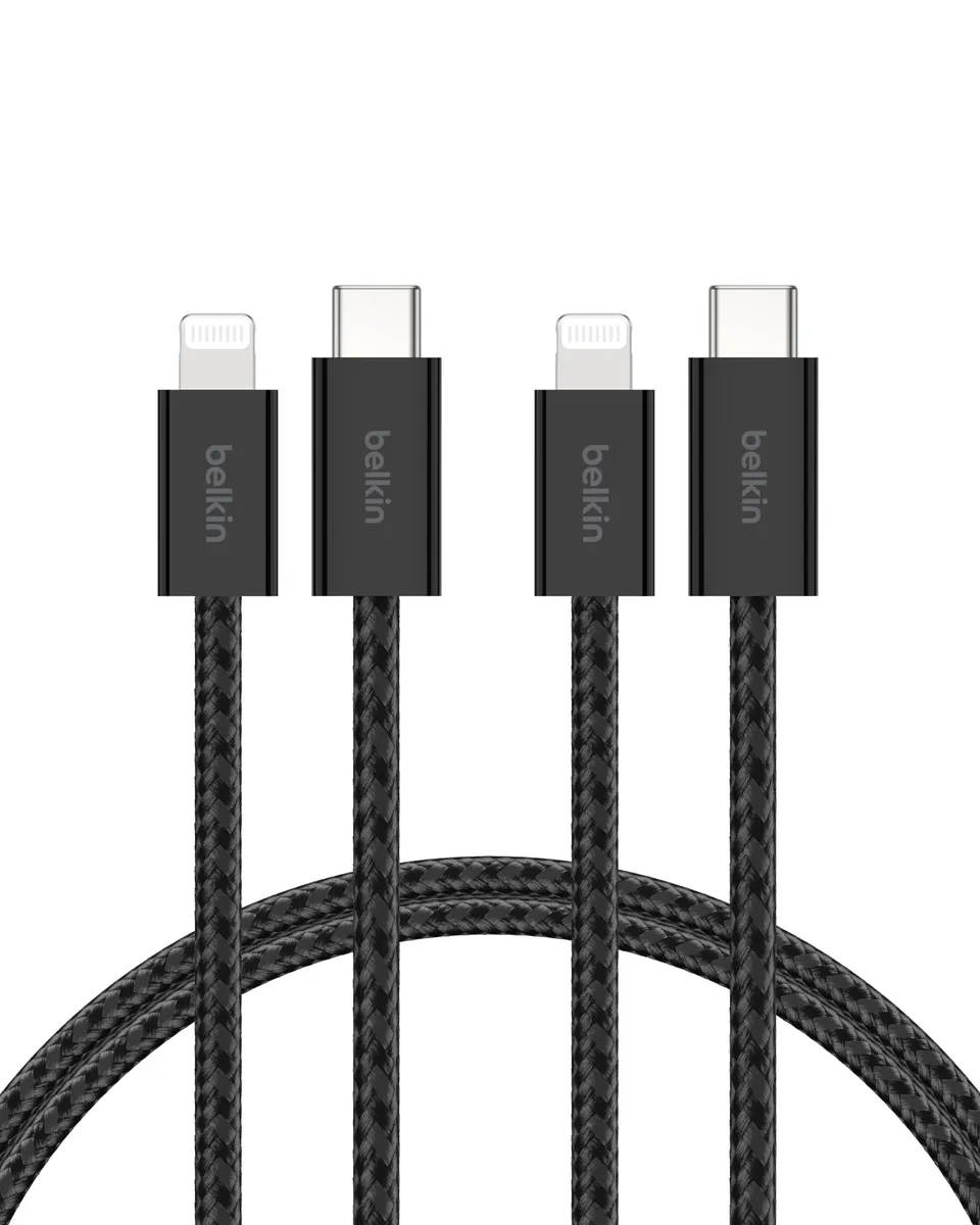 belkin-2er-pack-usb-c-auf-lightning-kabel-1-5-m-schwarz image 1