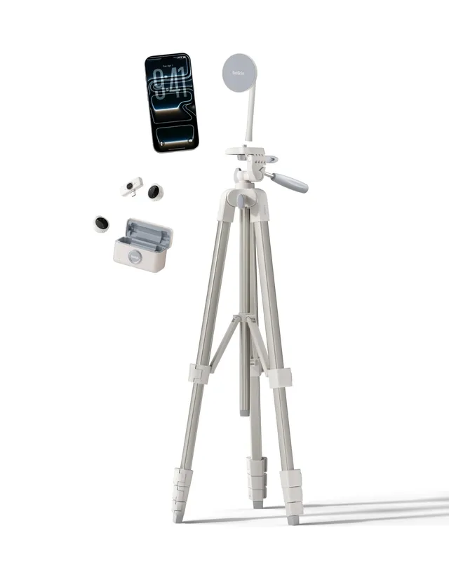 belkin-stage-creator-kit-vlogging-und-content-set-mit-stativ-magsafe-halterung-u image 1