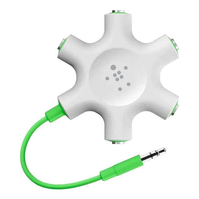belkin-rockstar-5-fach-audio-splitter-3-5-mm-klinke-f-r-kopfh-rer image 1