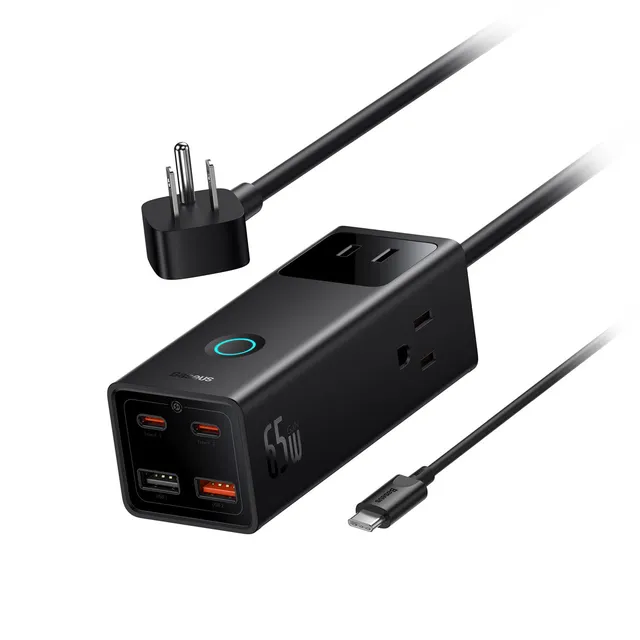 baseus-powercombo-pro-7-in-1-steckdosenleiste-65w-3-ac-2-usb-c-2-usb-a image 1