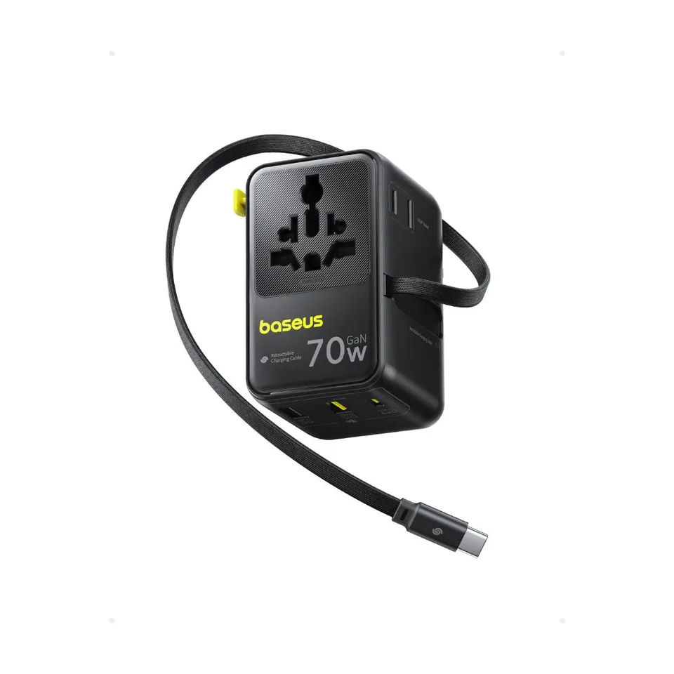 baseus-enercore-cg11-weltreiseadapter-70w-2x-ac-2x-usb-c-2x-usb-a image 1