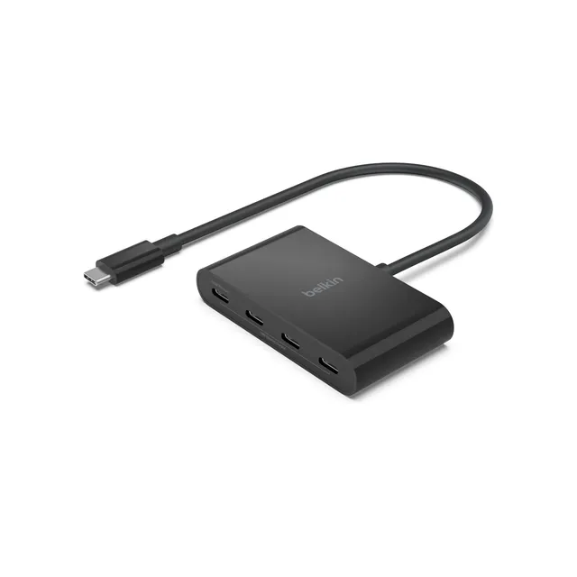 belkin-connect-usb-c-auf-4-port-usb-c-hub-10-gbit-s-100-w-pd-schwarz image 1