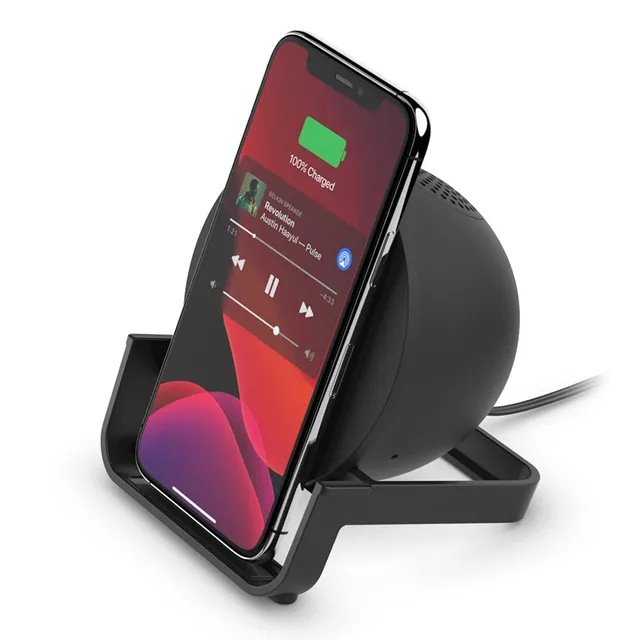belkin-soundform-charge-bluetooth-lautsprecher-mit-qi-ladestation-schwarz image 1