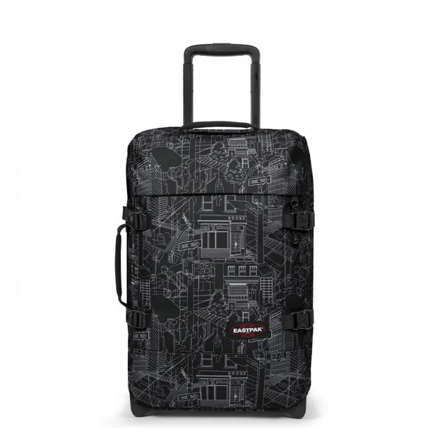 eastpak-tranverz-s-koffer-51-cm-42-liter-master-black-kabinentrolley image 1
