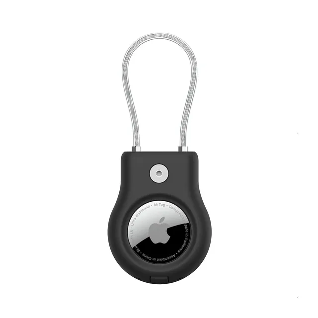 belkin-secure-holder-h-lle-f-r-airtag-mit-drahtseil-schwarz image 1