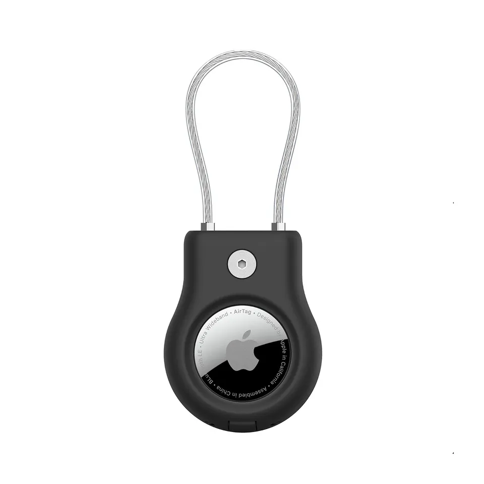 belkin-secure-holder-h-lle-f-r-airtag-mit-drahtseil-schwarz image 1