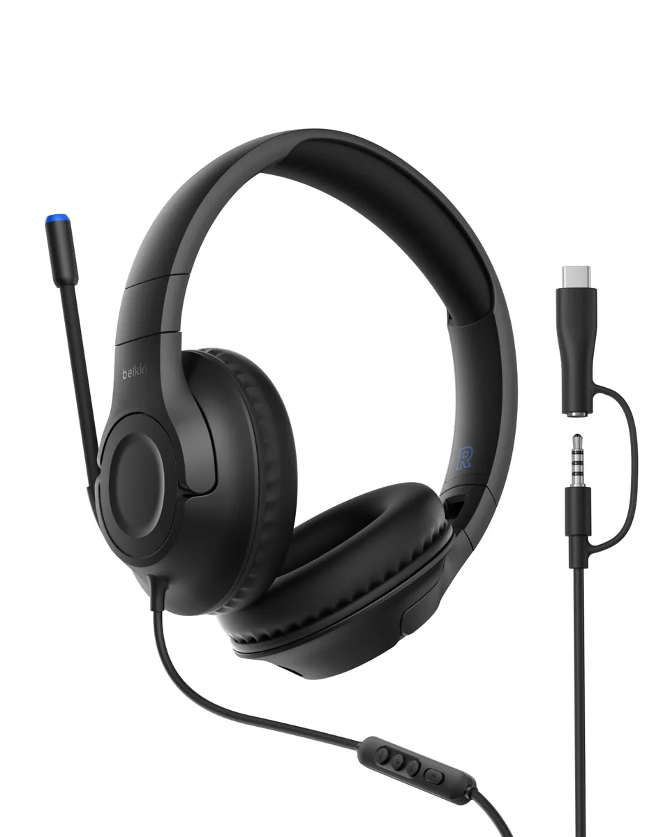 belkin-gaming-inspire-kinderkopfh-rer-mit-kabel-und-usb-c-dongle-schwarz image 1