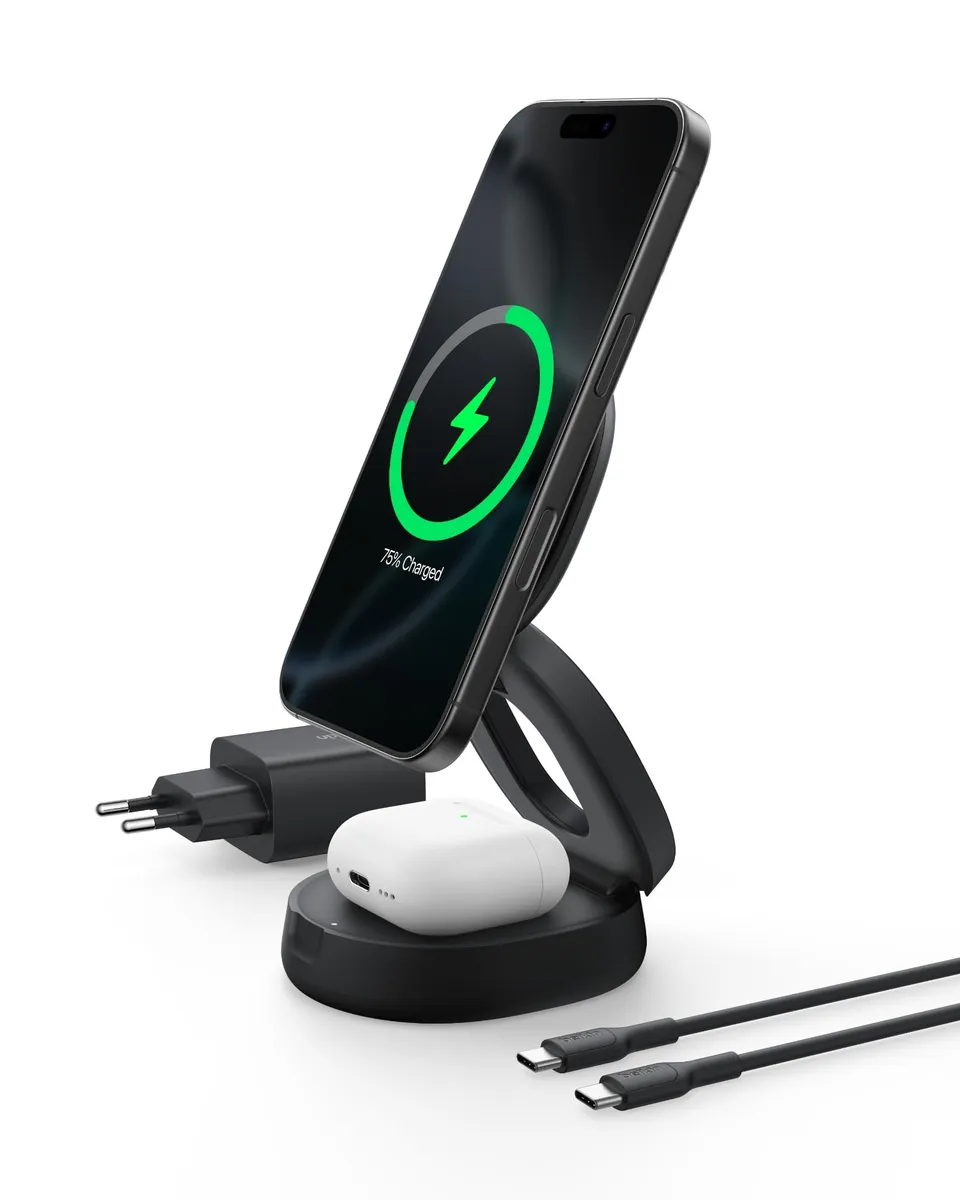 belkin-boostcharge-2-in-1-induktive-ladestation-mit-qi2-15-w-magsafe-kompatibel- image 1