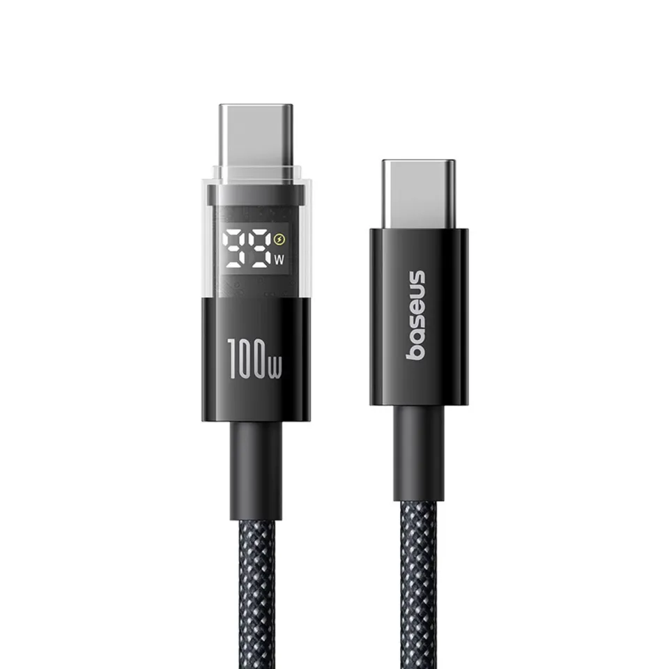 baseus-display-2-usb-c-zu-usb-c-kabel-100w-mit-led-leistungsanzeige image 1