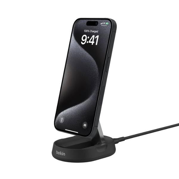 belkin-boostcharge-pro-convertible-qi2-15w-magnetischer-kabelloser-ladest-nder-m image 1