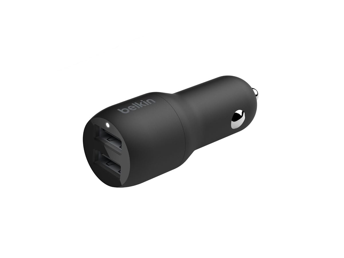 belkin-boostcharge-usb-a-kfz-ladeger-t-24w-mit-2-ports-12w-pro-port-inkl-1m-ligh image 1
