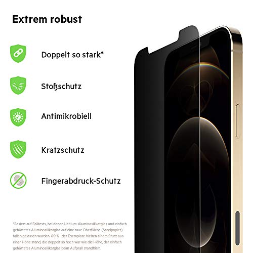 belkin-ultraglass-displayschutz-f-r-iphone-12-pro-max-antimikrobiell-mit-sichtsc image 8