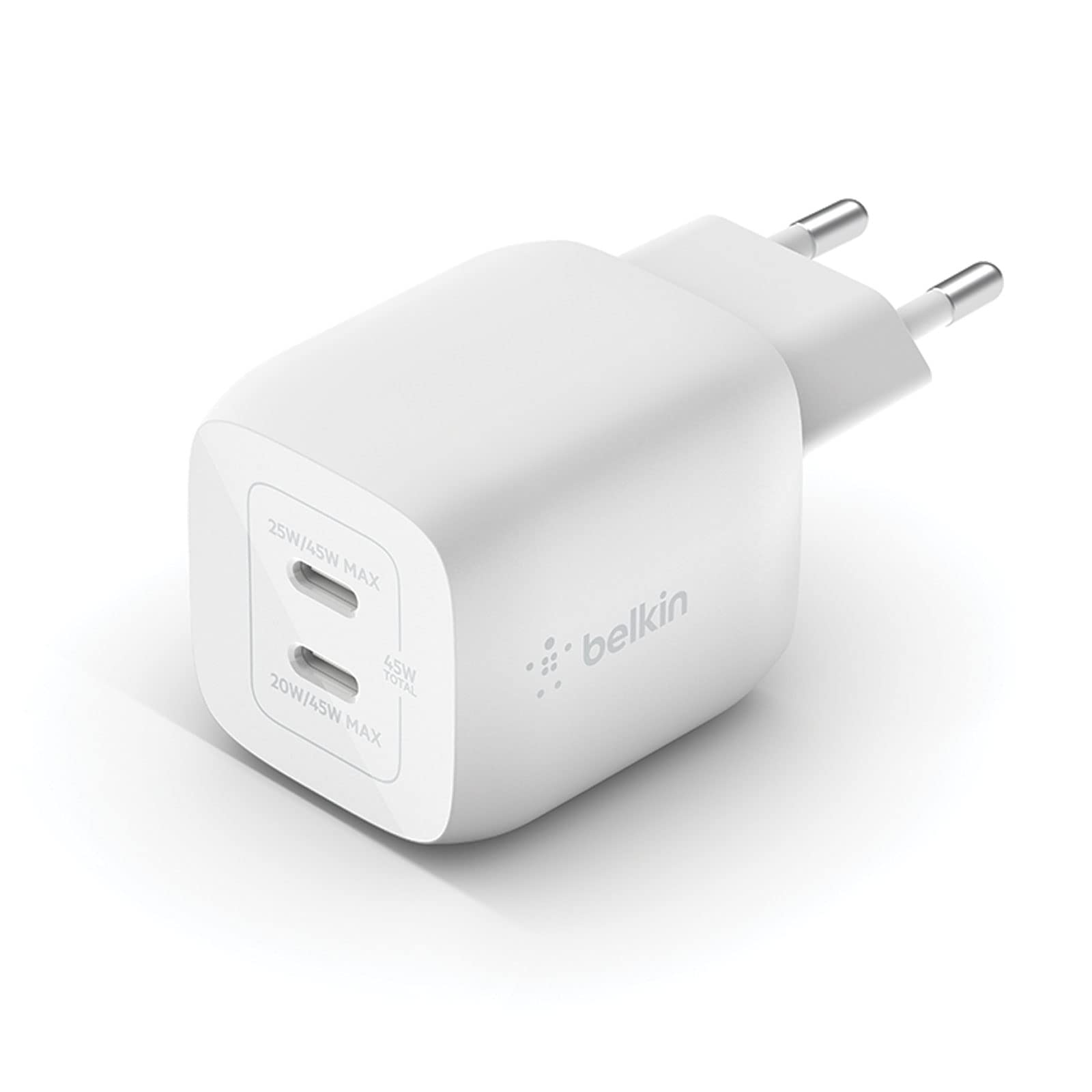 belkin-45w-usb-c-ladeger-t-mit-2-ports-gan-power-delivery-3-0-f-r-macbook-iphone image 8