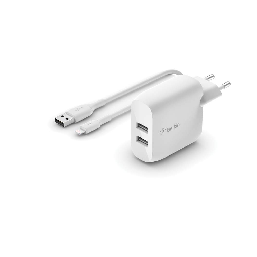 belkin-boost-charge-usb-a-netzladeger-t-24-w-mit-2-anschl-ssen-und-usb-a-auf-usb image 2