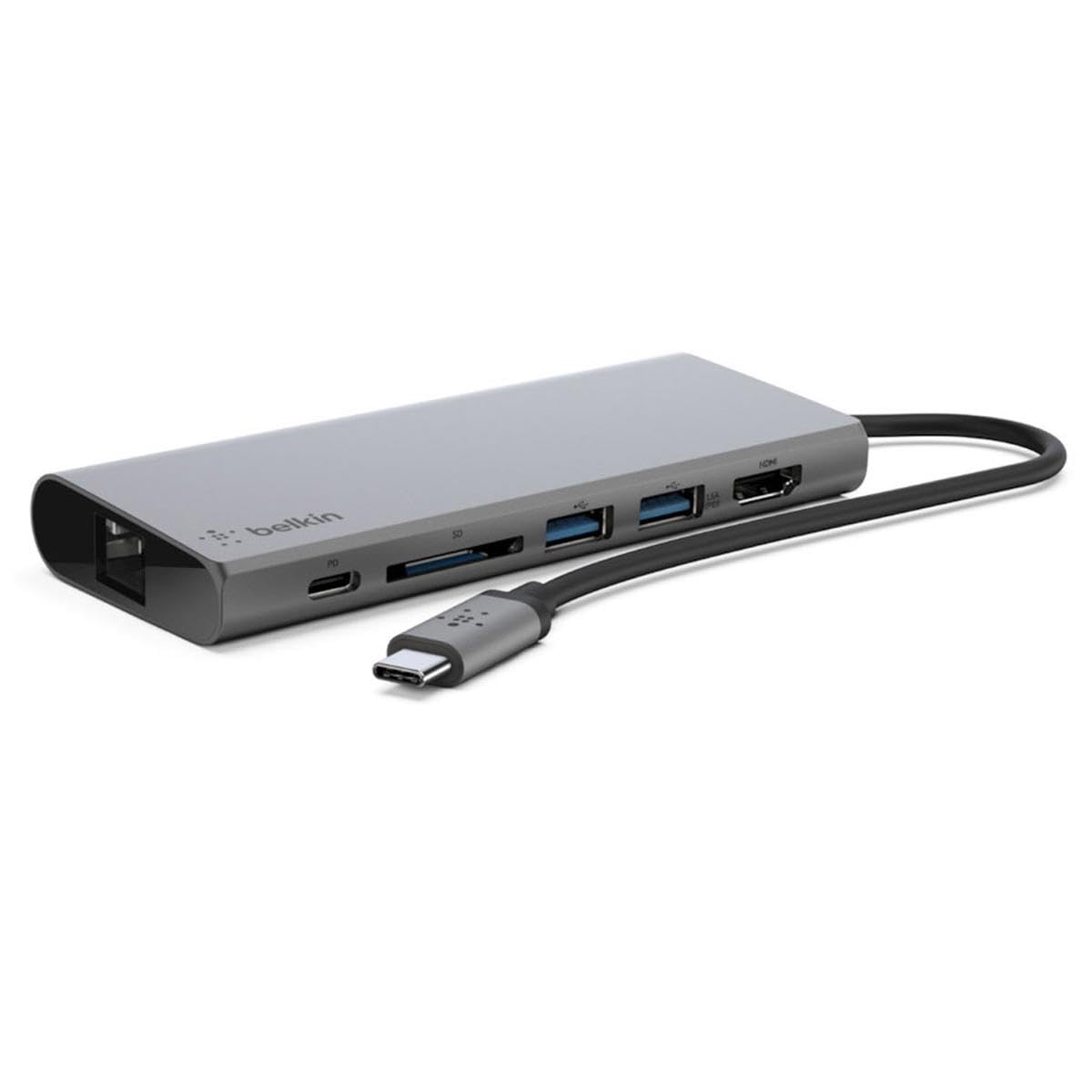 belkin-usb-c-multimedia-hub-mit-integriertem-kabel-hdmi-gigabit-ethernet-usb-a-u image 1