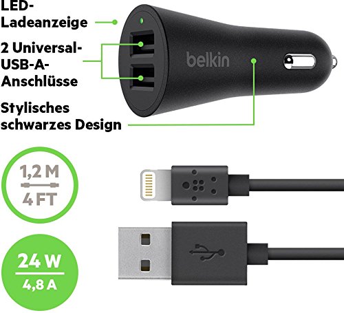 belkin-4-8-a-kfz-ladeger-t-mit-2-usb-anschl-ssen-und-lightning-kabel-schwarz image 5