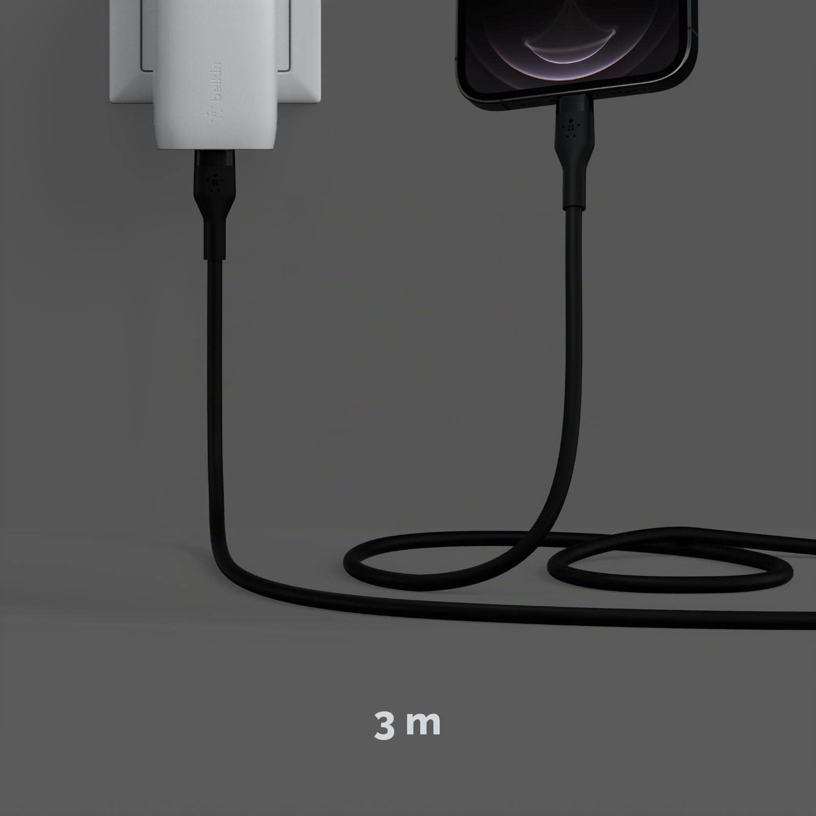 belkin-boostcharge-flex-silikon-usb-c-lightning-kabel-3-m-mfi-zertifiziert-20-w- image 6
