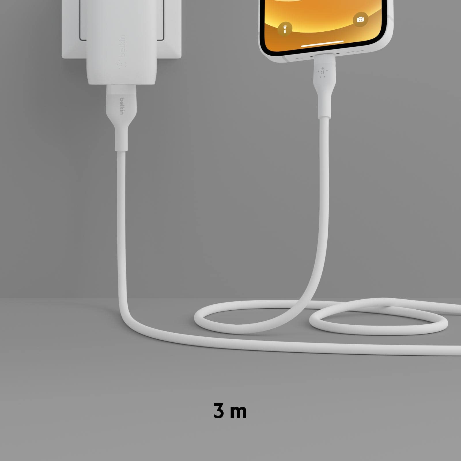 belkin-boostcharge-flex-silikon-usb-a-lightning-kabel-3-m-wei-mfi-zertifiziert image 6